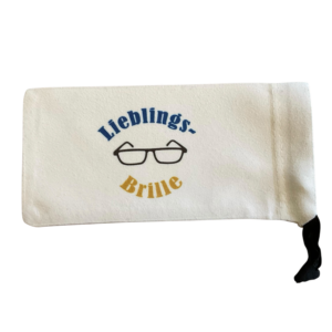 Zugbandbeutel mit Velouroberfläche - individuell bedrucken