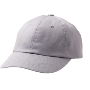 Baseball-Cap Grau mit Frontmotiv | Flexfolie