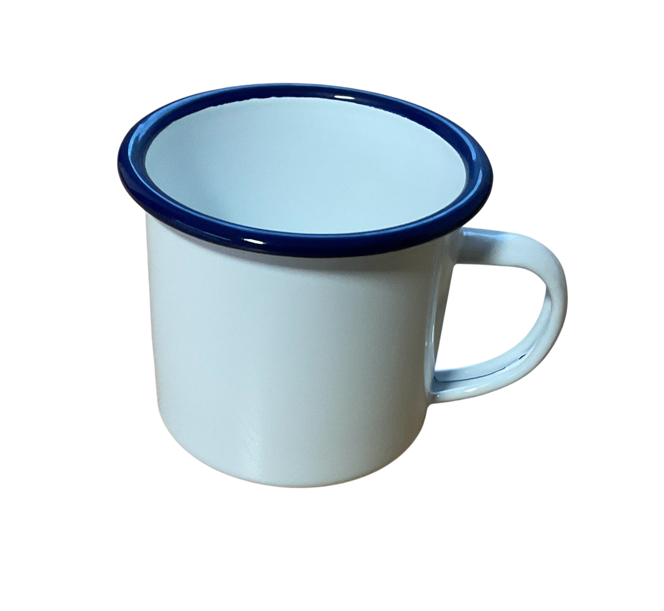 Emaille-Fototasse mit farbigem Rand - individuell gestalten (10 oz) – Bild 5